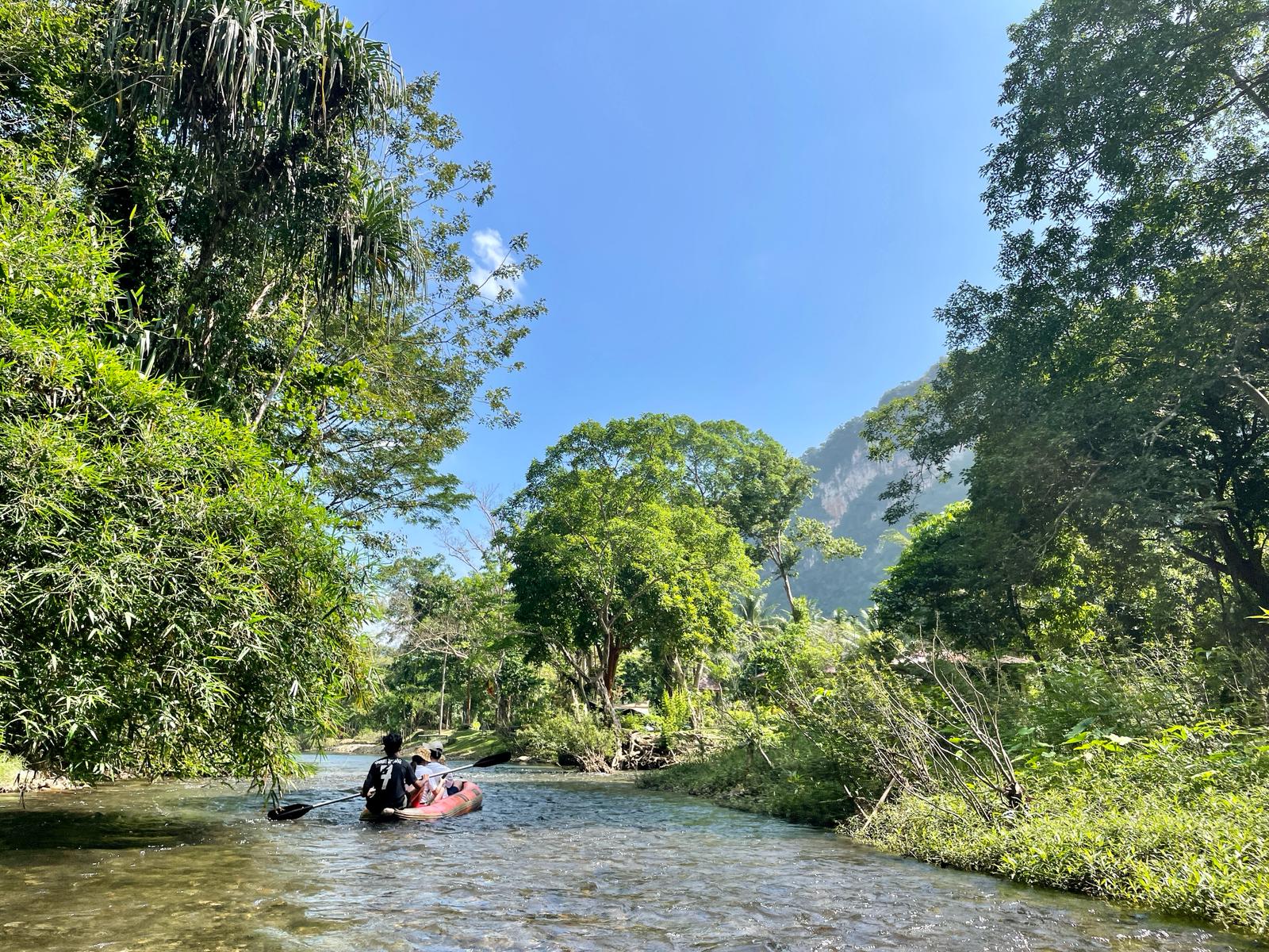River canoeing