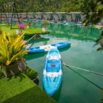 Kayak on the Cheow Lan Lake, Khao Sok National Park.